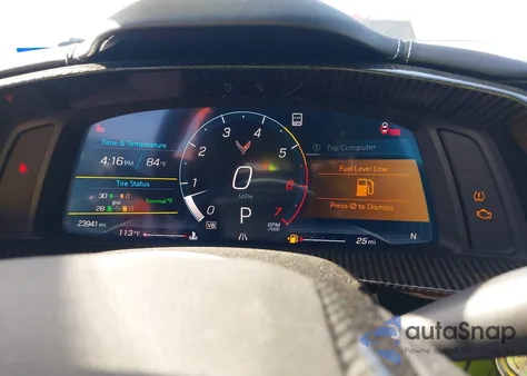 2023 Chevrolet Corvette Stingray Rwd 2Lt из США, поврежденный, VIN 1G1YB2D47P5137190